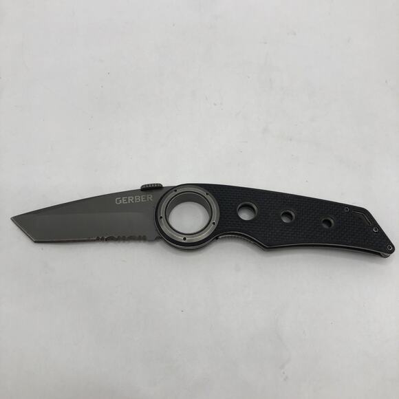 Gerber 8 In REMIX TACTICAL FOLDING KNIFE TOOL TANTO BLADE 4661118A - Picture 1 of 6